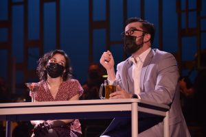 Kayla Rose Ginty and Woodrow Jackson Helms star in Theatre UCF's First Date