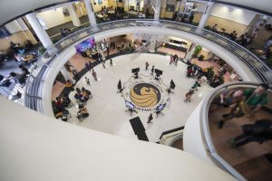 The atrium UCF's student union