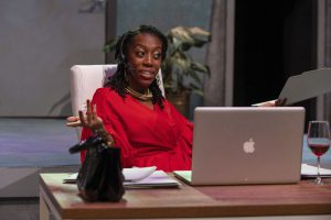 Janiece Deveaux in Theatre UCF's "Fabulation"