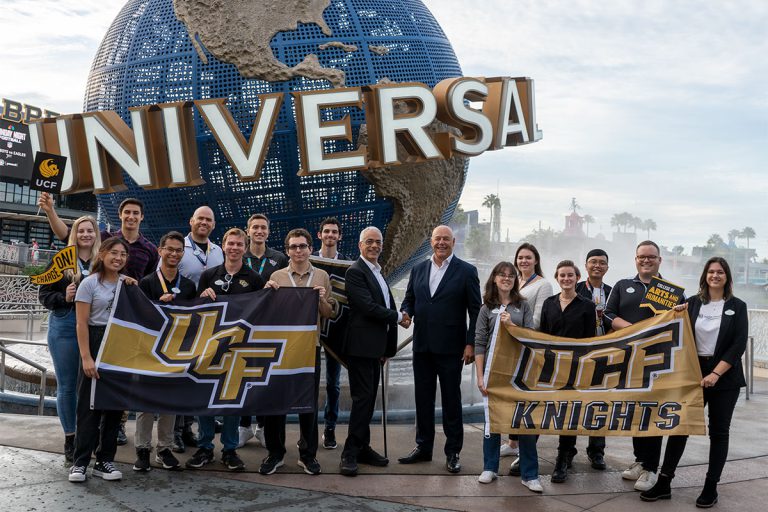 UCF, Universal Creative's Collaboration in the News CAH News