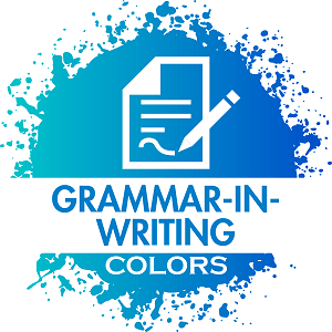 Grammar-in-writing logo.