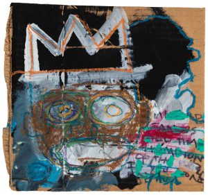 Fake Basquiat artwork.